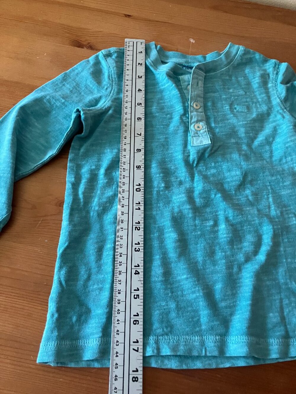 CARTER'S Boy's Polo shirt Turquoise color Size 4 Cotton - Picture 6 of 8
